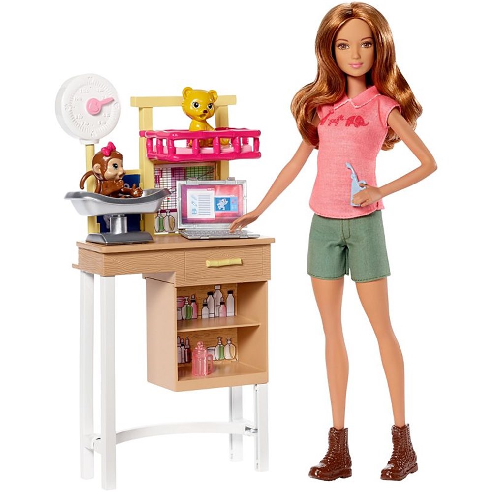Barbie Ben Büyüyünce Meslek Setleri - Veteriner DHB63 DVG11