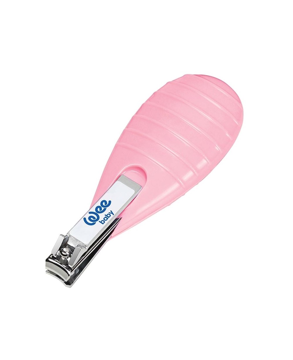 Bebek Bakım ve Sağlık, WEE BABY, Wee Baby Saplı Çıt Çıt Tırnak Makası 888 Pembe