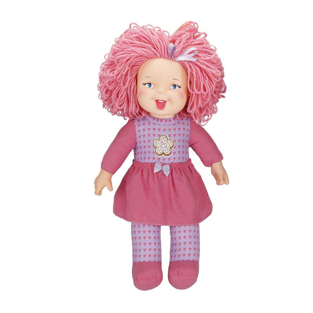 Bez Bebekler, Sunman, Gökkuşağı Bebekleri Dolgu Bebek 45cm 23464 Açık Pembe Saçlı