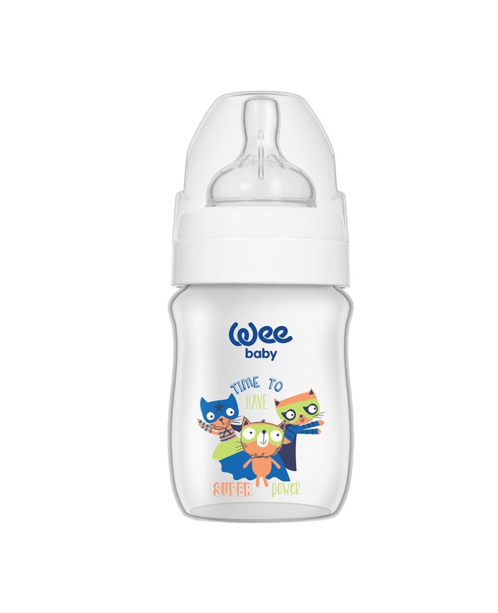 Biberon, WEE BABY, Wee Baby Klasik Plus Geniş Ağızlı PP Biberon 150 ml 135 Beyaz