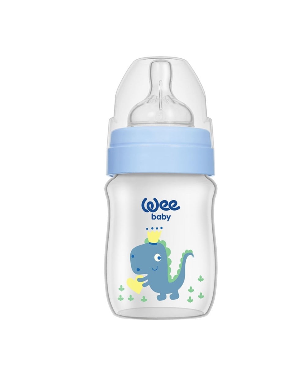 Biberon, WEE BABY, Wee Baby Klasik Plus Geniş Ağızlı PP Biberon 150 ml 135 Mavi