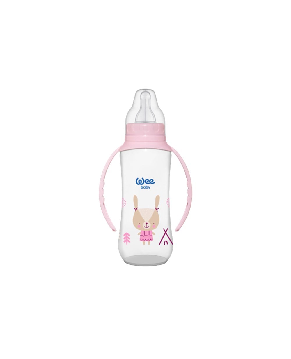 Biberon, WEE BABY, Wee Baby Kulplu PP Biberon 270 ml 745 Pembe