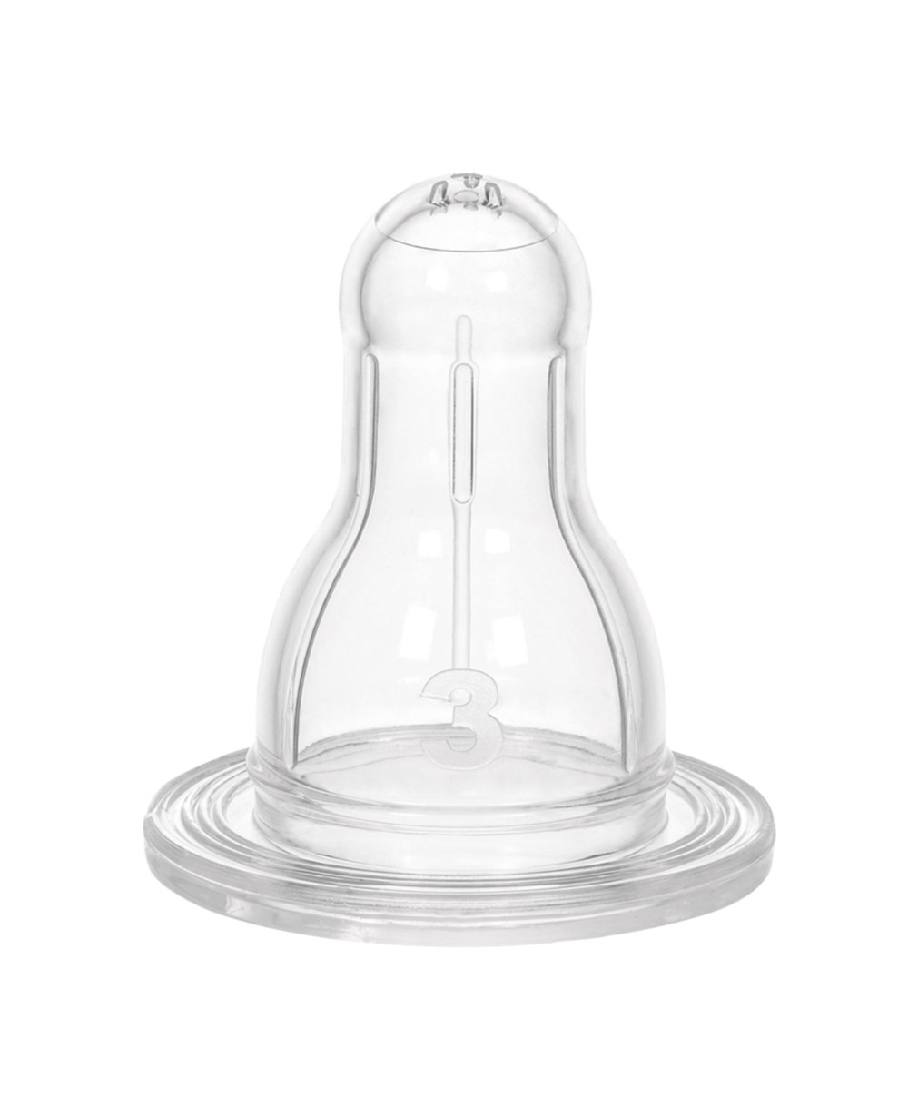 Biberon, WEE BABY, Wee Baby Silikon Biberon Emziği Yoğun Akış No:3 6-18Ay 822