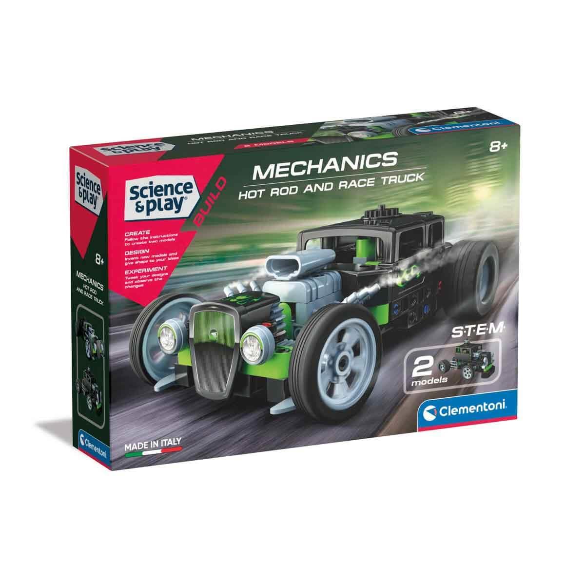 Bilim Oyun Setleri, Clementoni, Clementoni Bilim ve Oyun Hot Rod and Race Truck 75076