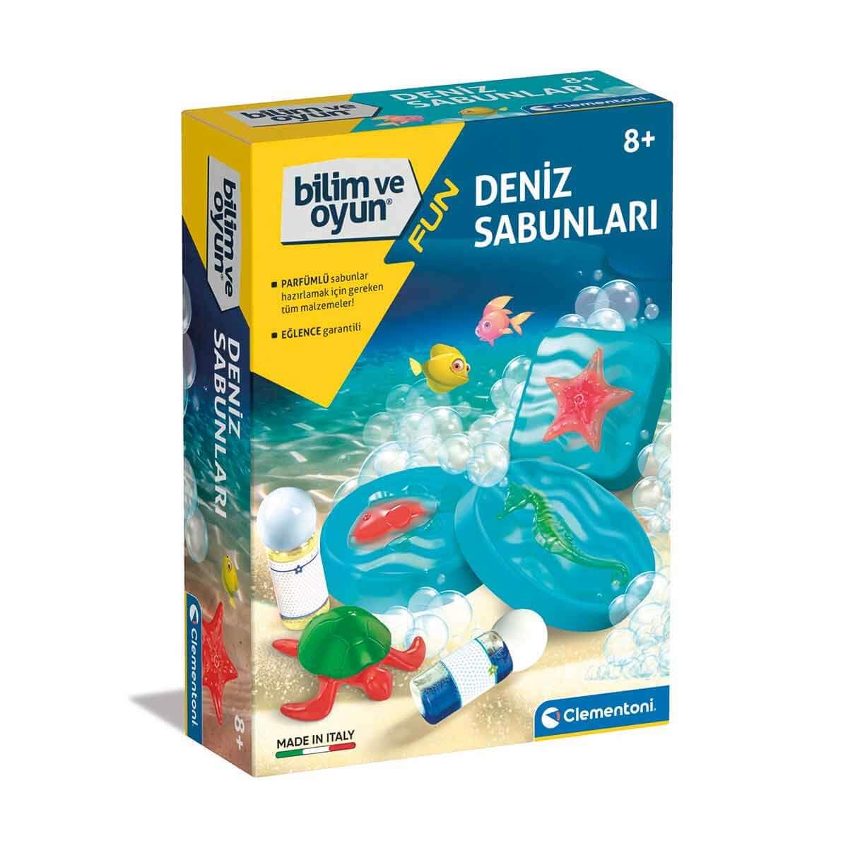 Bilim Oyun Setleri, Clementoni, Clementoni Bilim ve Oyun: Deniz Sabunları 64189