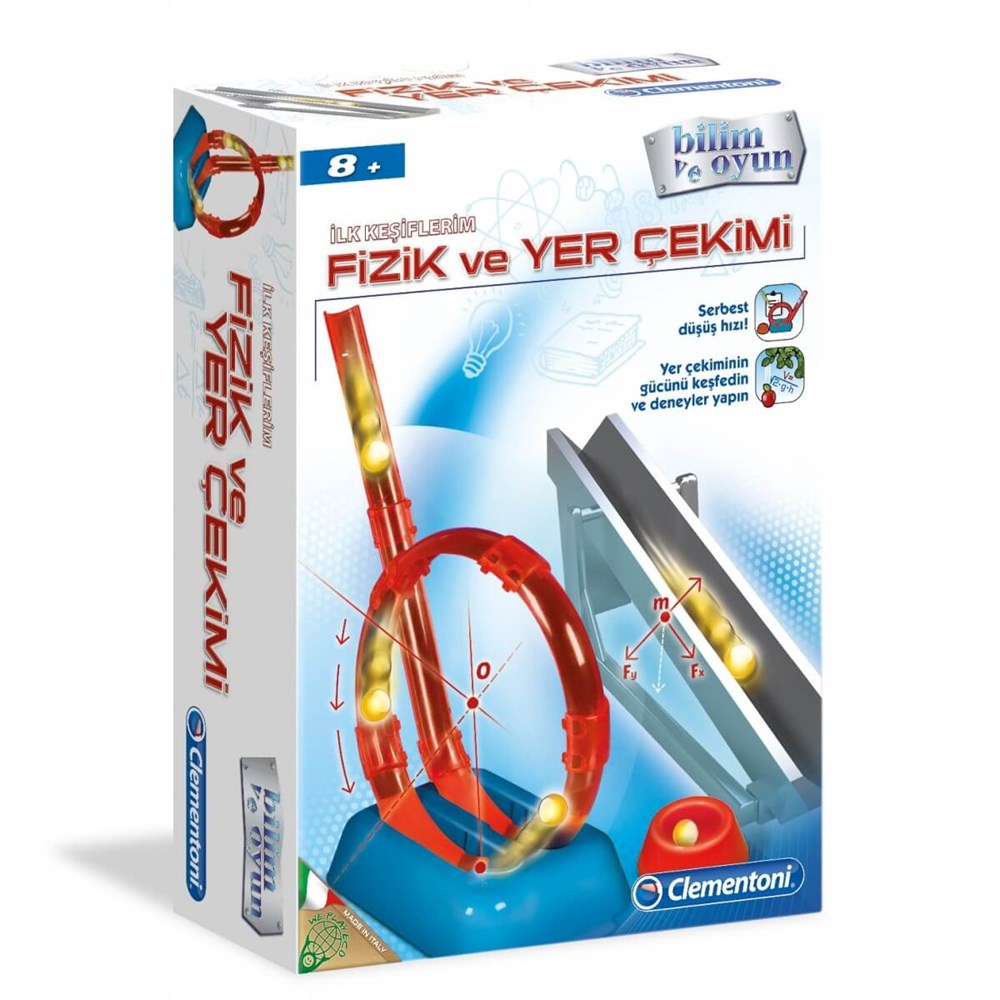 Bilim Oyun Setleri, Clementoni, Clementoni Bilim ve Oyun İlk Keşiflerim Fizik ve Yer Çekimi