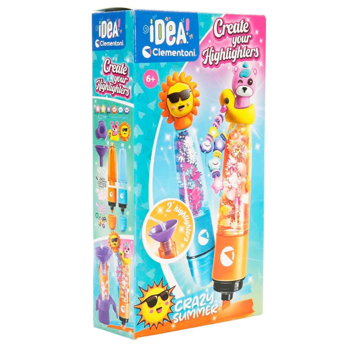 Bilim Oyun Setleri, Clementoni, Clementoni Idea Fosforlu Kalem Tasarım Seti Çılgın Yaz