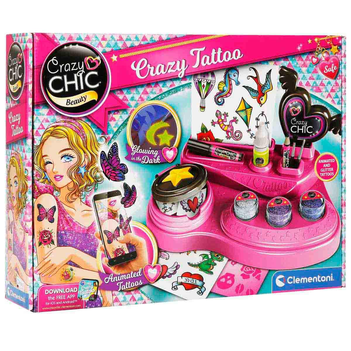 Bilim Oyun Setleri, Clementoni, Crazy Chic Çılgın Dövmeler
