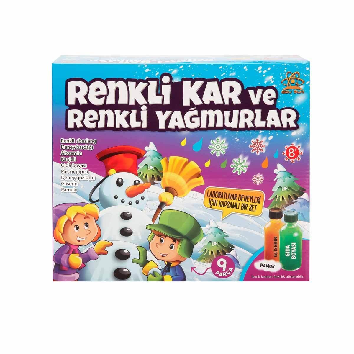 Bilim Oyun Setleri, Sunman, Edu Sun Renkli Kar ve Renkli Yağmurlar Bilim Seti S00003705