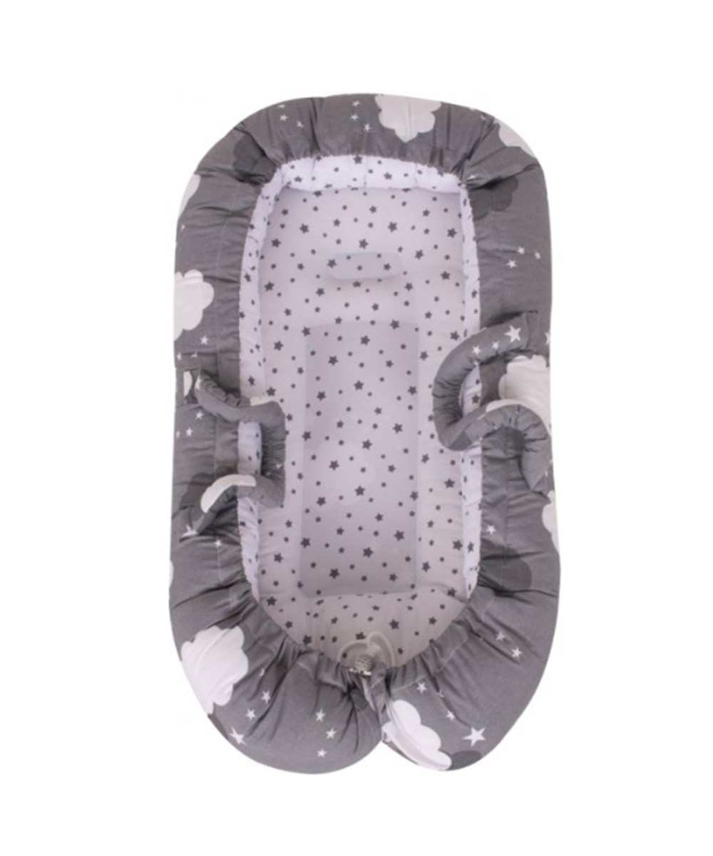 Breadcrumbut, SEVİ BEBE, ANNE YANI BEBEK REFLU YATAGI GRI 