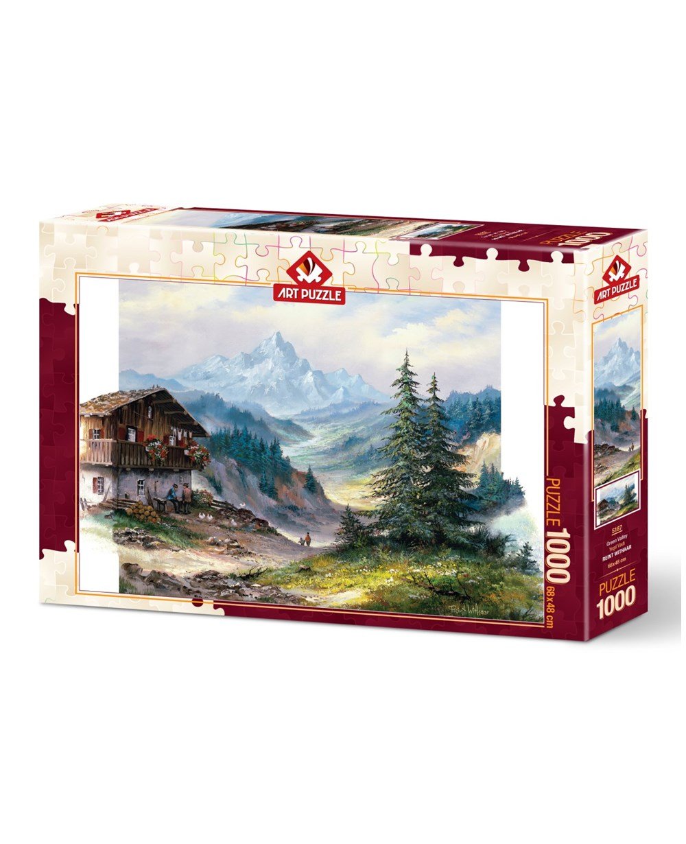 Breadcrumbut, ART PUZZLE, ART PUZZLE 1000Lİ YEŞİL VADİ 68x48CM