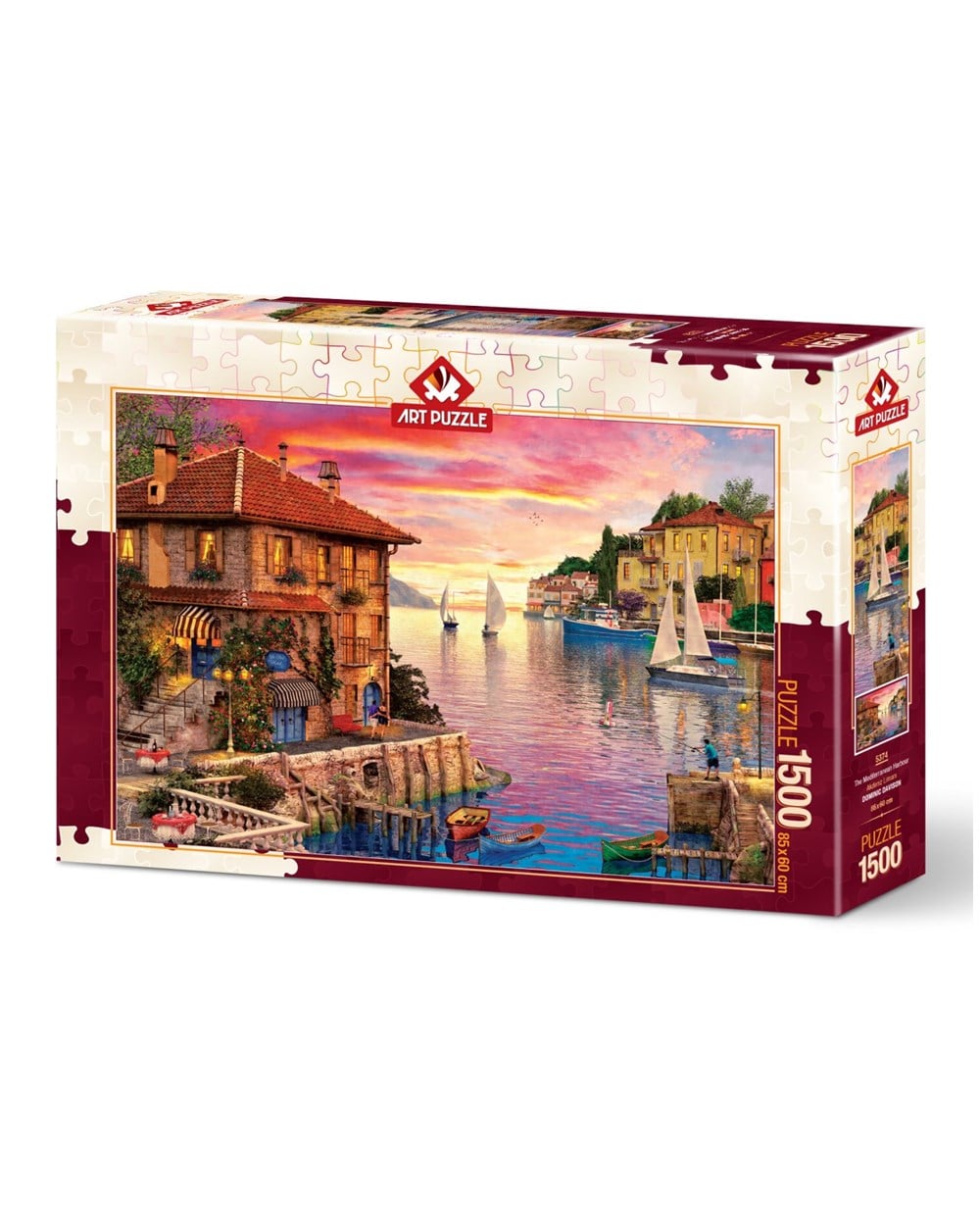 Breadcrumbut, ART PUZZLE, ART PUZZLE 1500LÜ AKDENİZ LİMANI 85x60CM