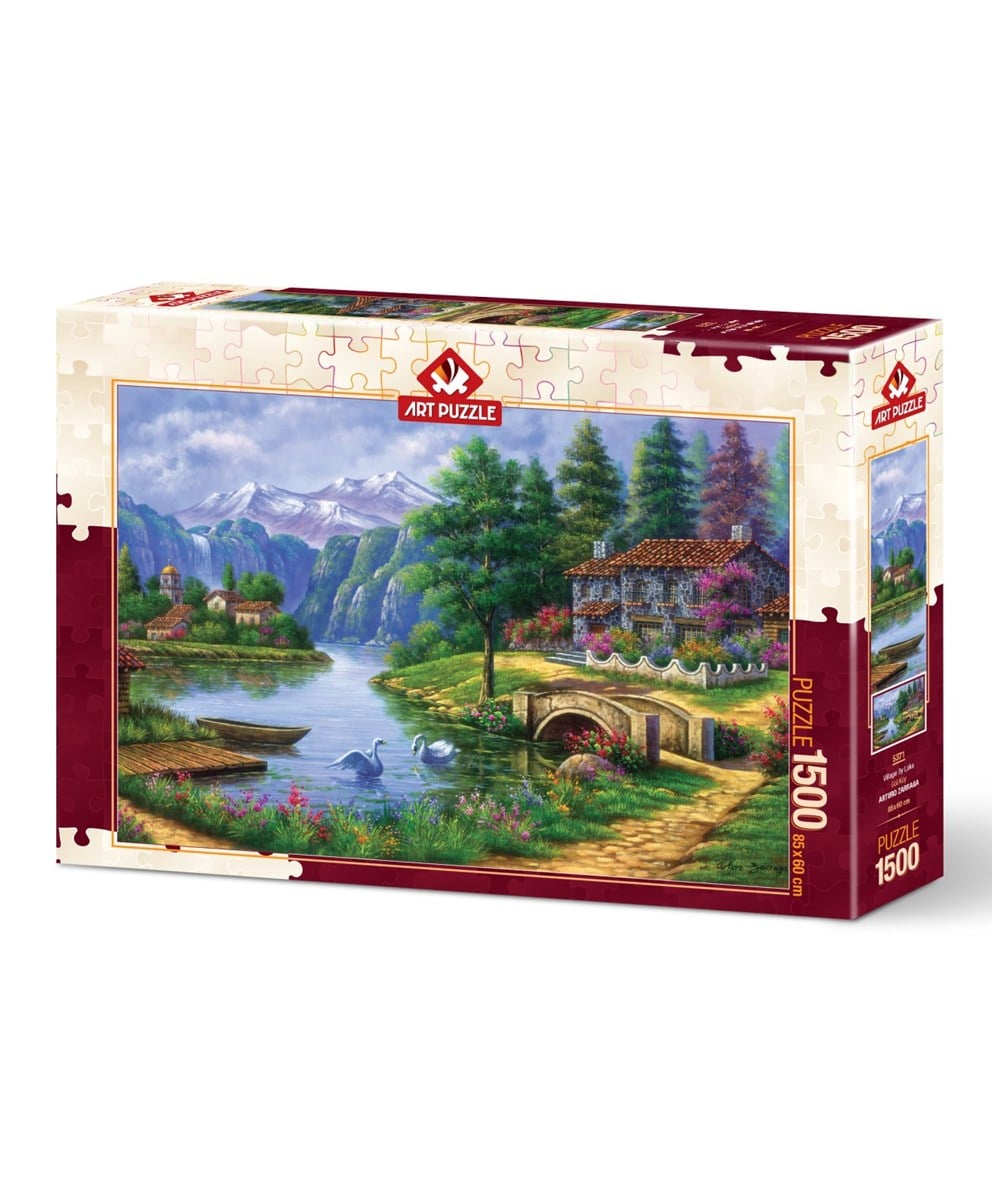 Breadcrumbut, ART PUZZLE, ART PUZZLE 1500LÜ GÖL KÖY 85x60CM