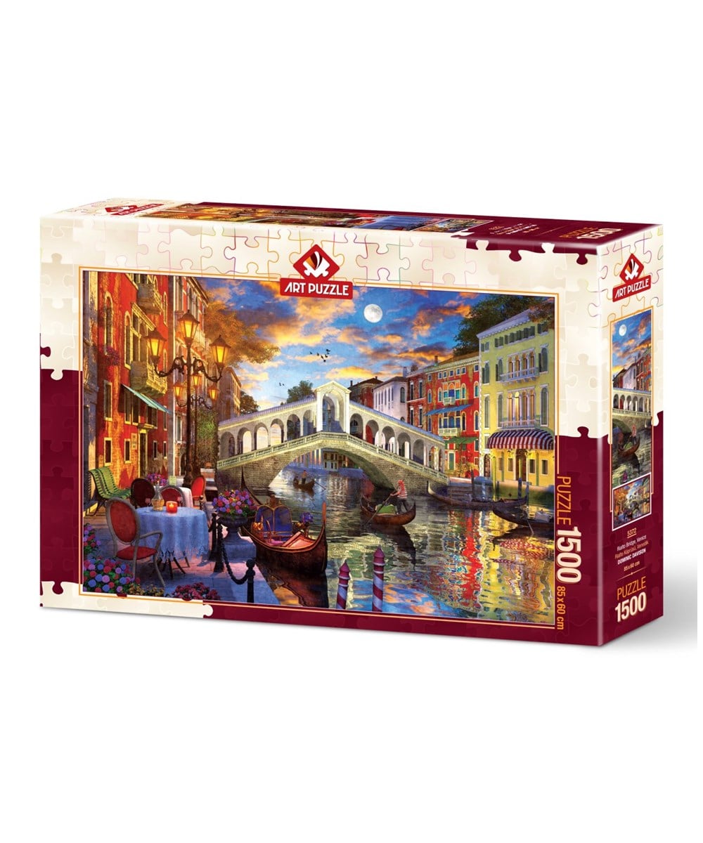 Breadcrumbut, ART PUZZLE, ART PUZZLE 1500LÜ RİALTO KÖPRÜSÜ, VENEDİK 85x60CM