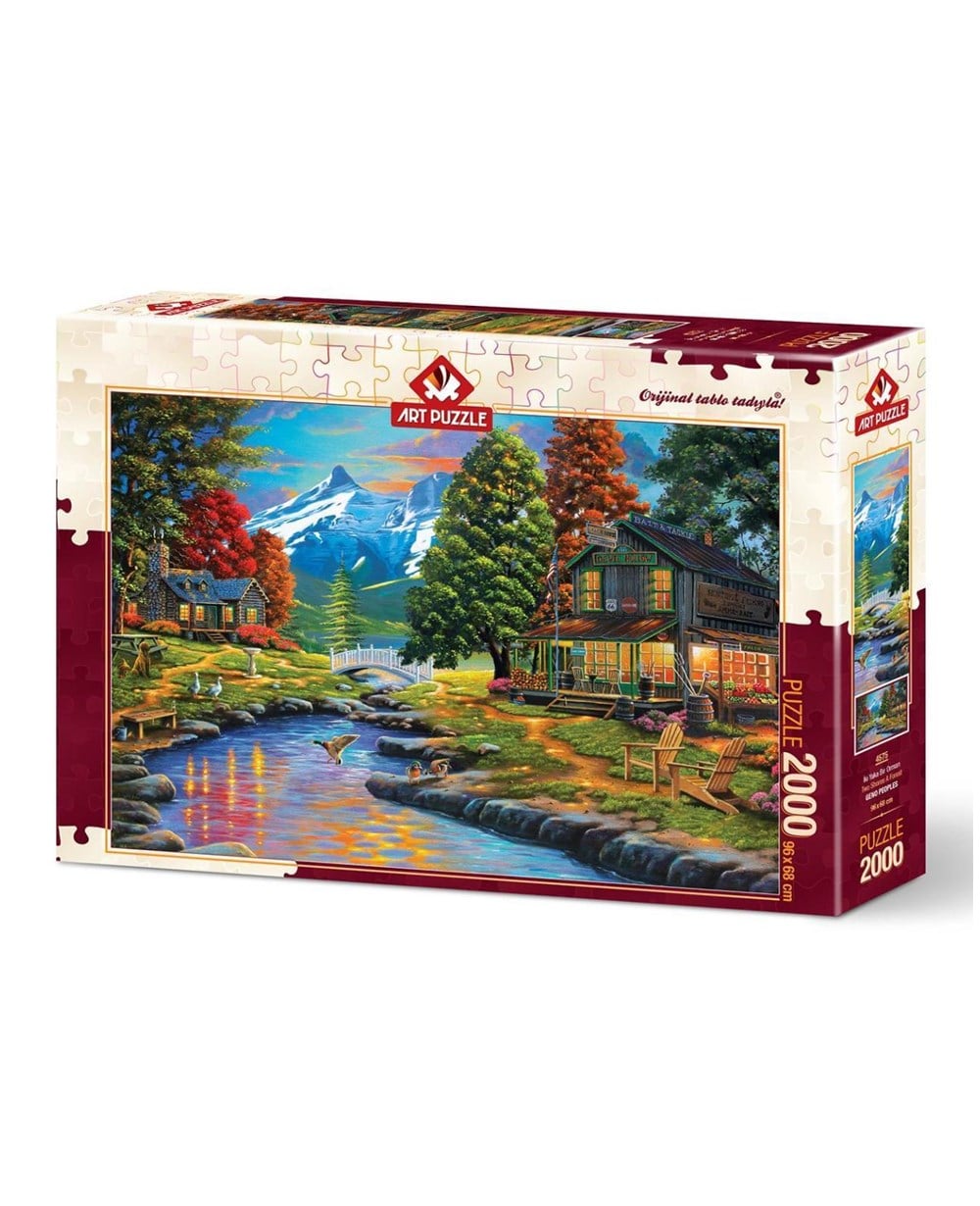 Breadcrumbut, ART PUZZLE, ART PUZZLE 2000Lİ İKİ YAKA BİR ORMAN (96x68)