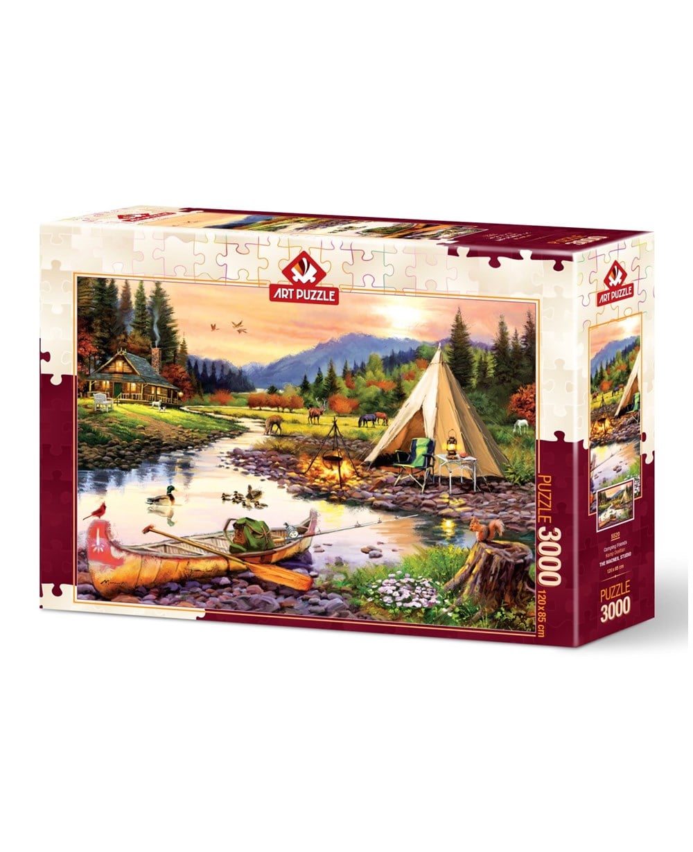 Breadcrumbut, ART PUZZLE, ART PUZZLE 3000Lİ KAMP DOSTLARI 120x85CM