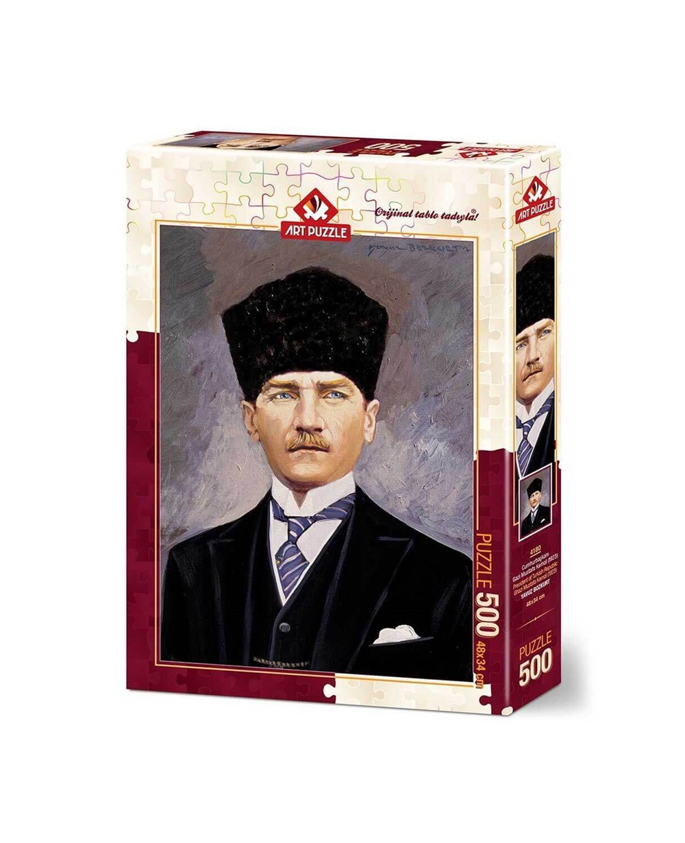 Breadcrumbut, ART PUZZLE, ART PUZZLE 500LÜ C.BAŞKANI MRŞL.G.M.KEMAL (34x48)