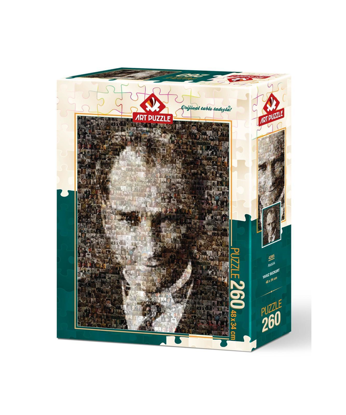 Breadcrumbut, ART PUZZLE, ATATÜRK - 260 PARÇA