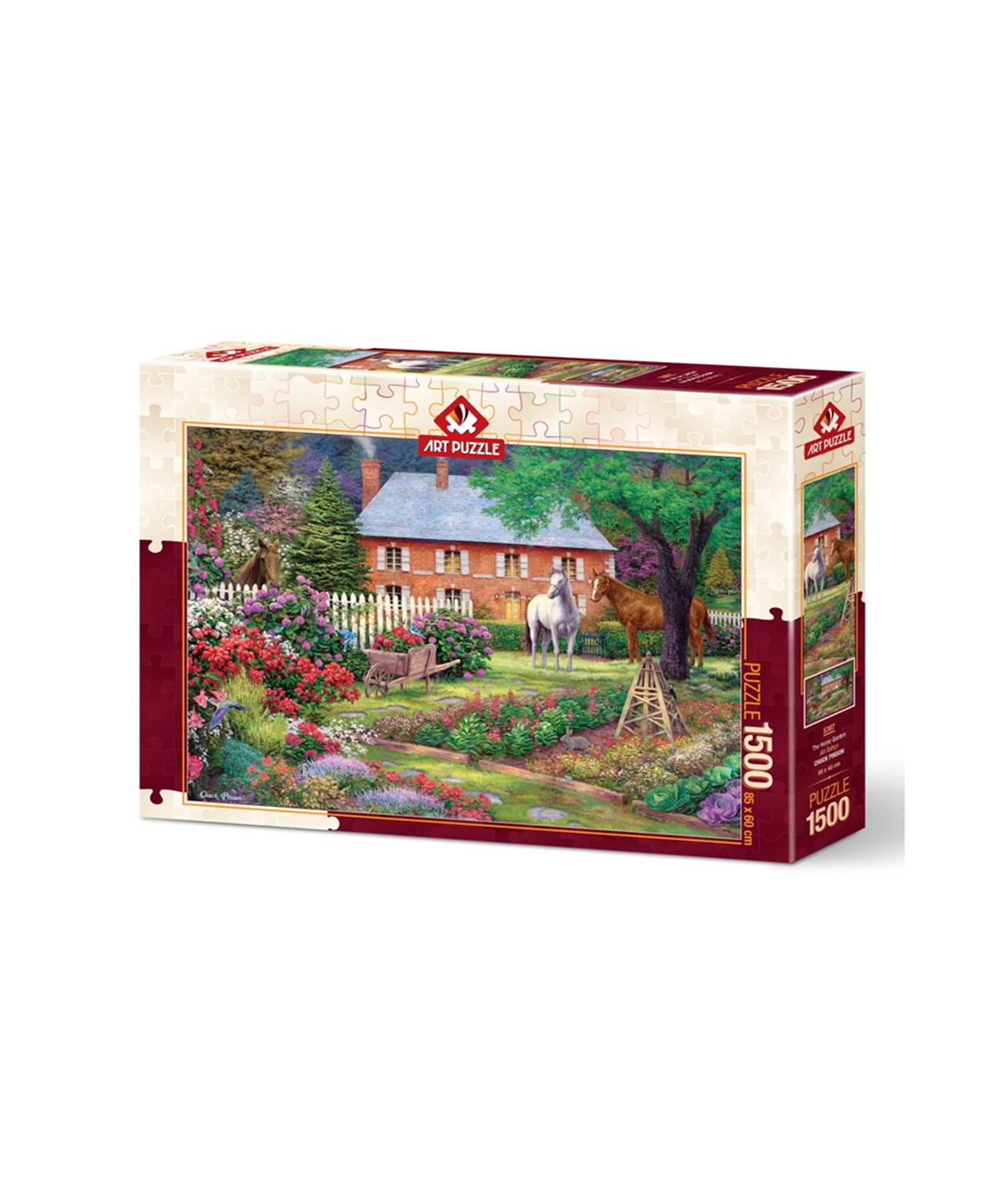 Breadcrumbut, ART PUZZLE, ATLI BAHÇE- 1500 PARÇA 5397