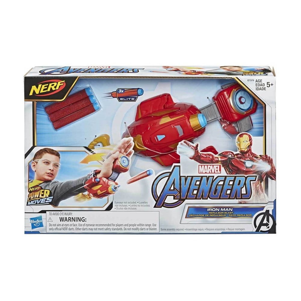 Breadcrumbut, Nerf, Avengers Power Moves Iron Man E7376