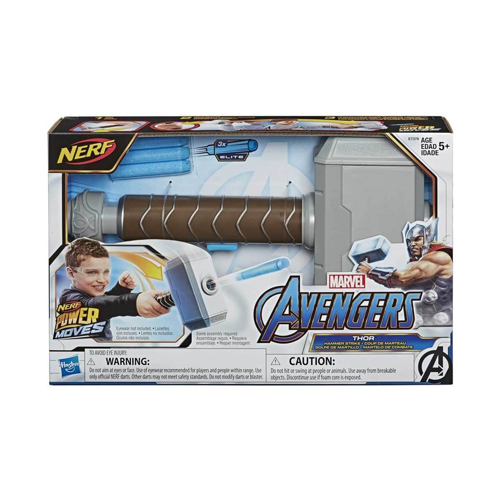 Breadcrumbut, Nerf, Avengers Power Moves Thor E7379