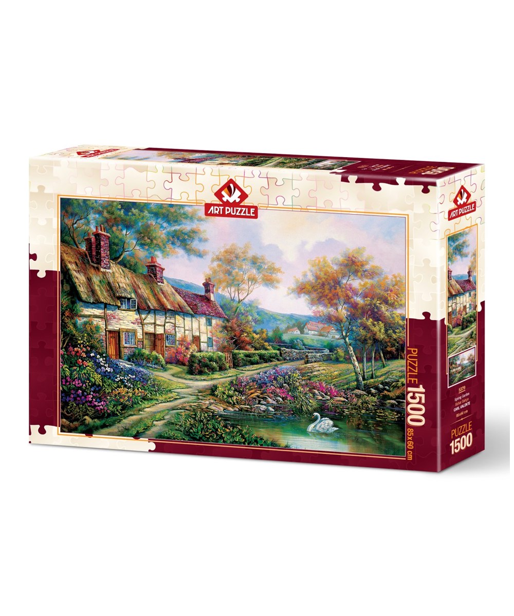 Breadcrumbut, ART PUZZLE, BAHAR BAHÇE - 1500 PARÇA