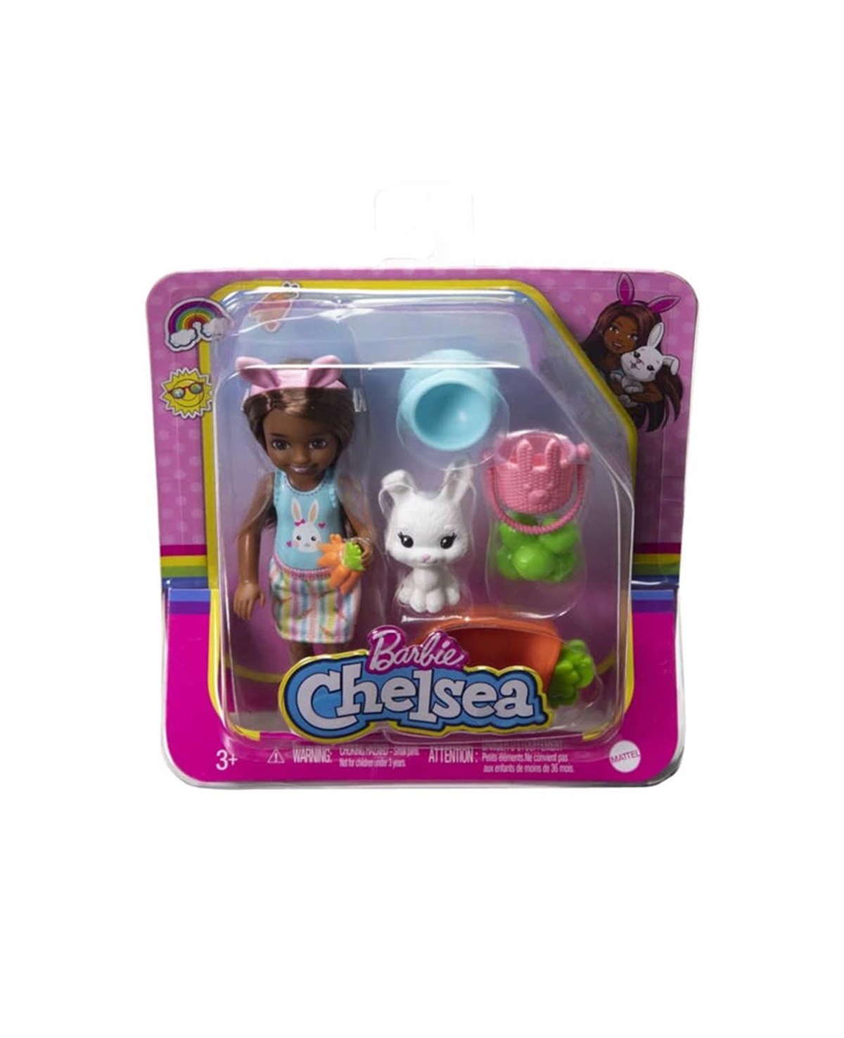 Breadcrumbut, Barbie, Barbie Chelsea Hayvan Dostları Serisi HGT08 HGT10 Tavşan