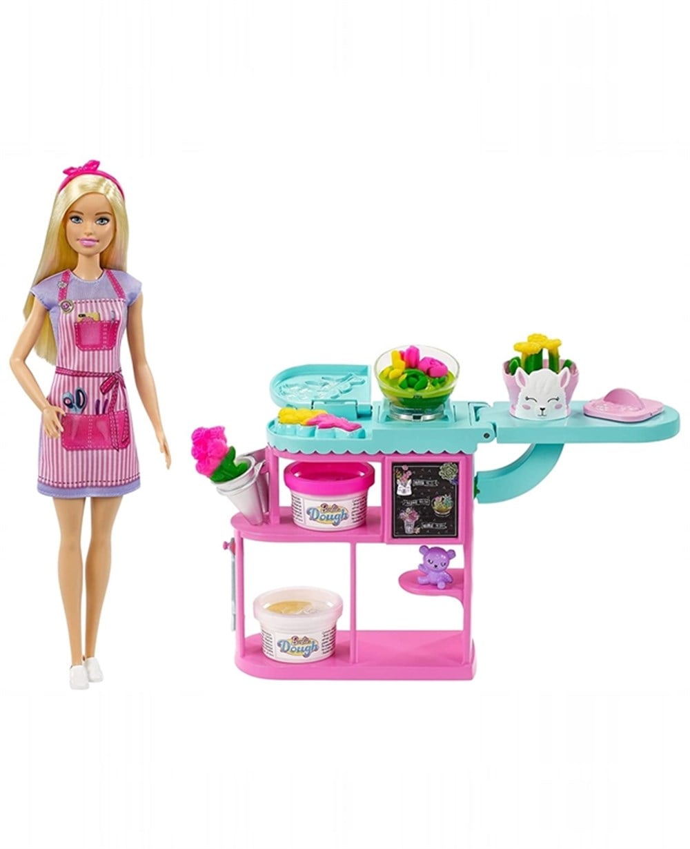 Breadcrumbut, Barbie, Barbie Çiçekçi Bebek ve Oyun Seti GTN58 Sarışın Bebek