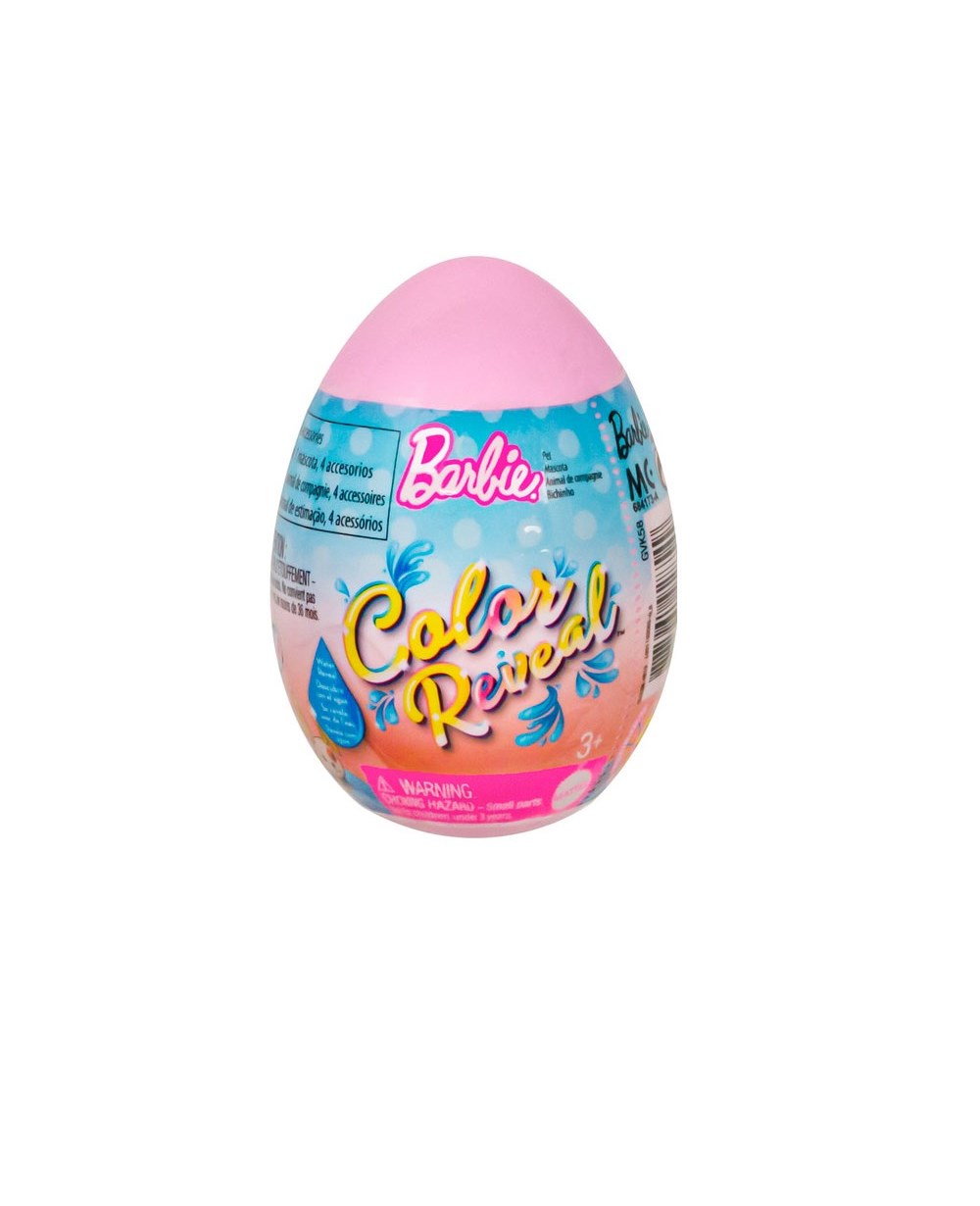 Breadcrumbut, Barbie, Barbie Color Reveal Sürpriz Hayvan Figürleri GVK58