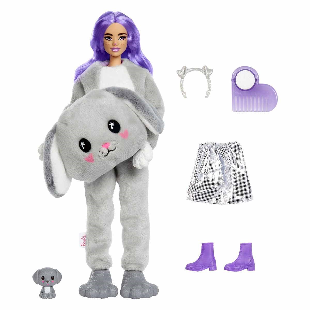 Breadcrumbut, Barbie, Barbie Cutie Reveal Bebekler HHG18 HHG21 Köpek
