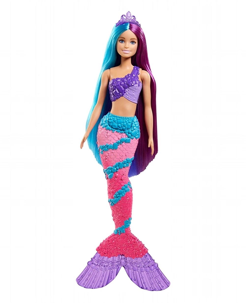 Breadcrumbut, Barbie, Barbie Dreamtopia Uzun Saçlı Bebekler GTF37 GTF39 Deniz Kızı