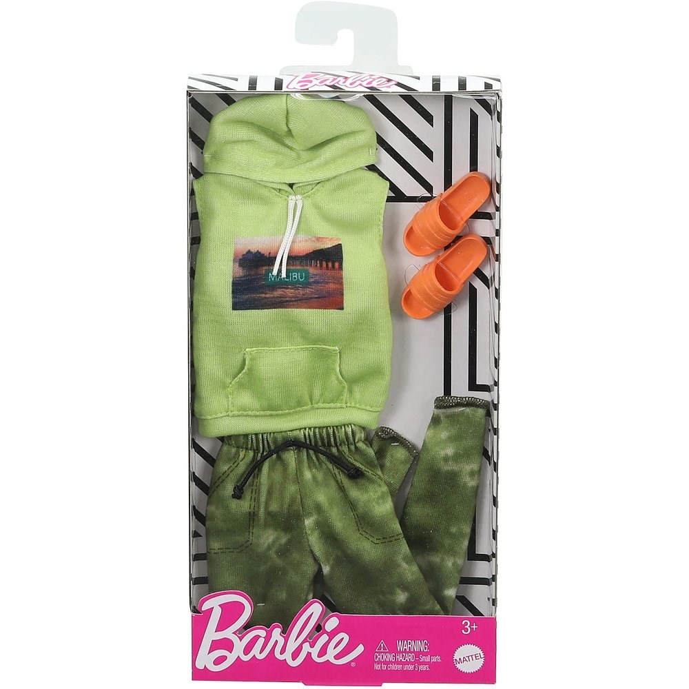 Barbie Ken'in Havalı Kıyafetleri FKT44 GHX51 Yeşil Kapşonlu I Merkez  Oyuncak I Güvenilir Alışveriş, Hızlı Kargo, Kolay İade!
