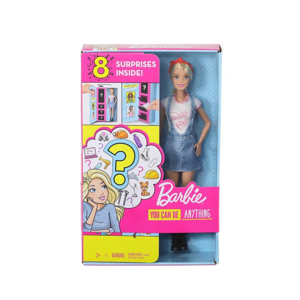 Breadcrumbut, Barbie, Barbie Sürpriz Meslek Bebeği GLH62