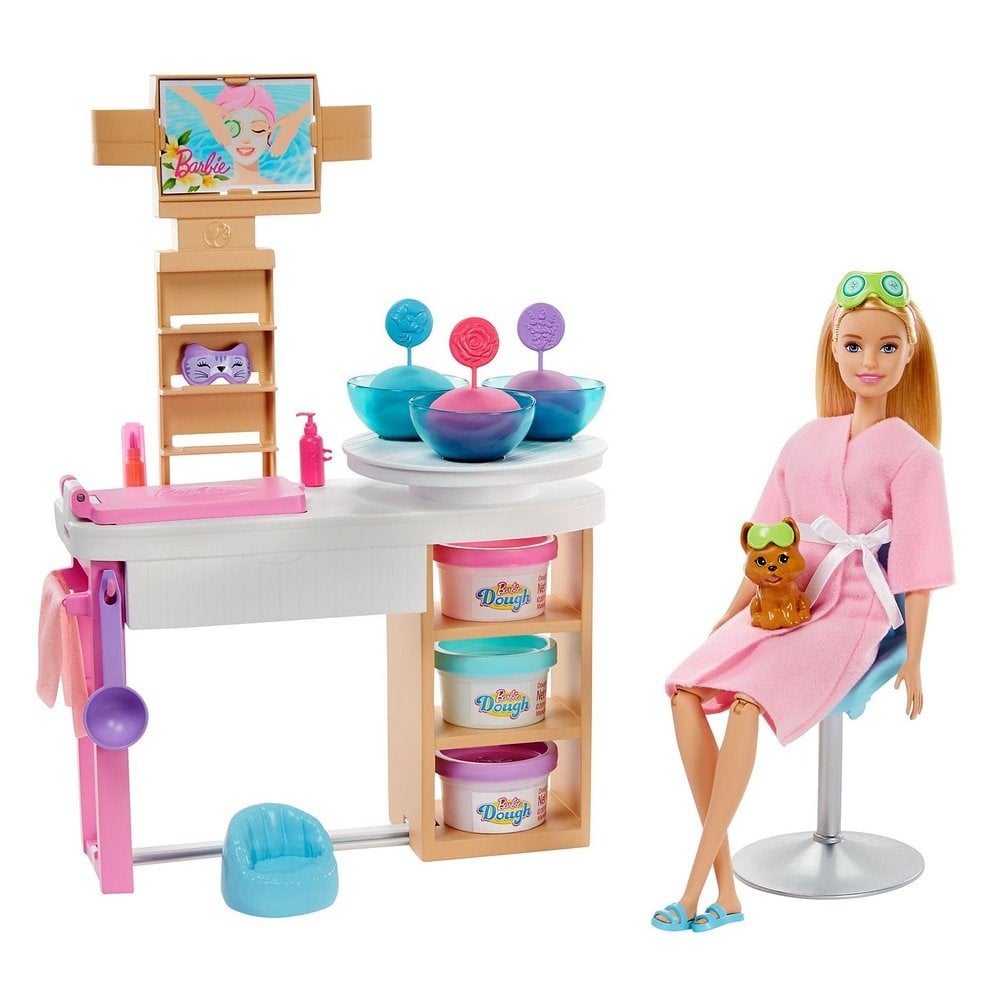 Breadcrumbut, Barbie, Barbie Yüz Bakımı Yapıyor Oyun Seti GJR84