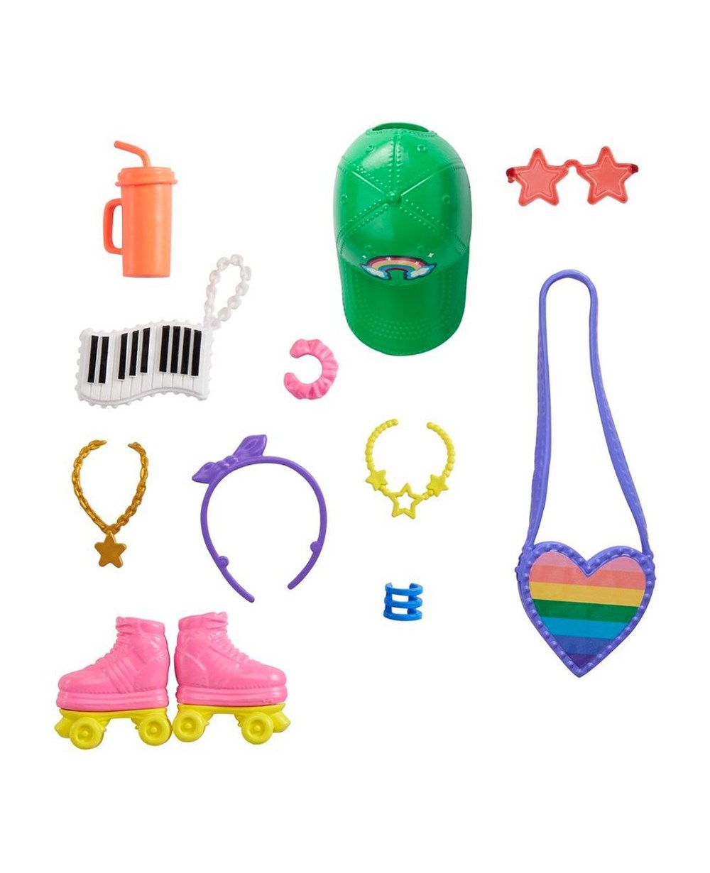 Breadcrumbut, Barbie, Barbienin Moda Aksesuarları Paketleri GWC28 GRC12 Paten