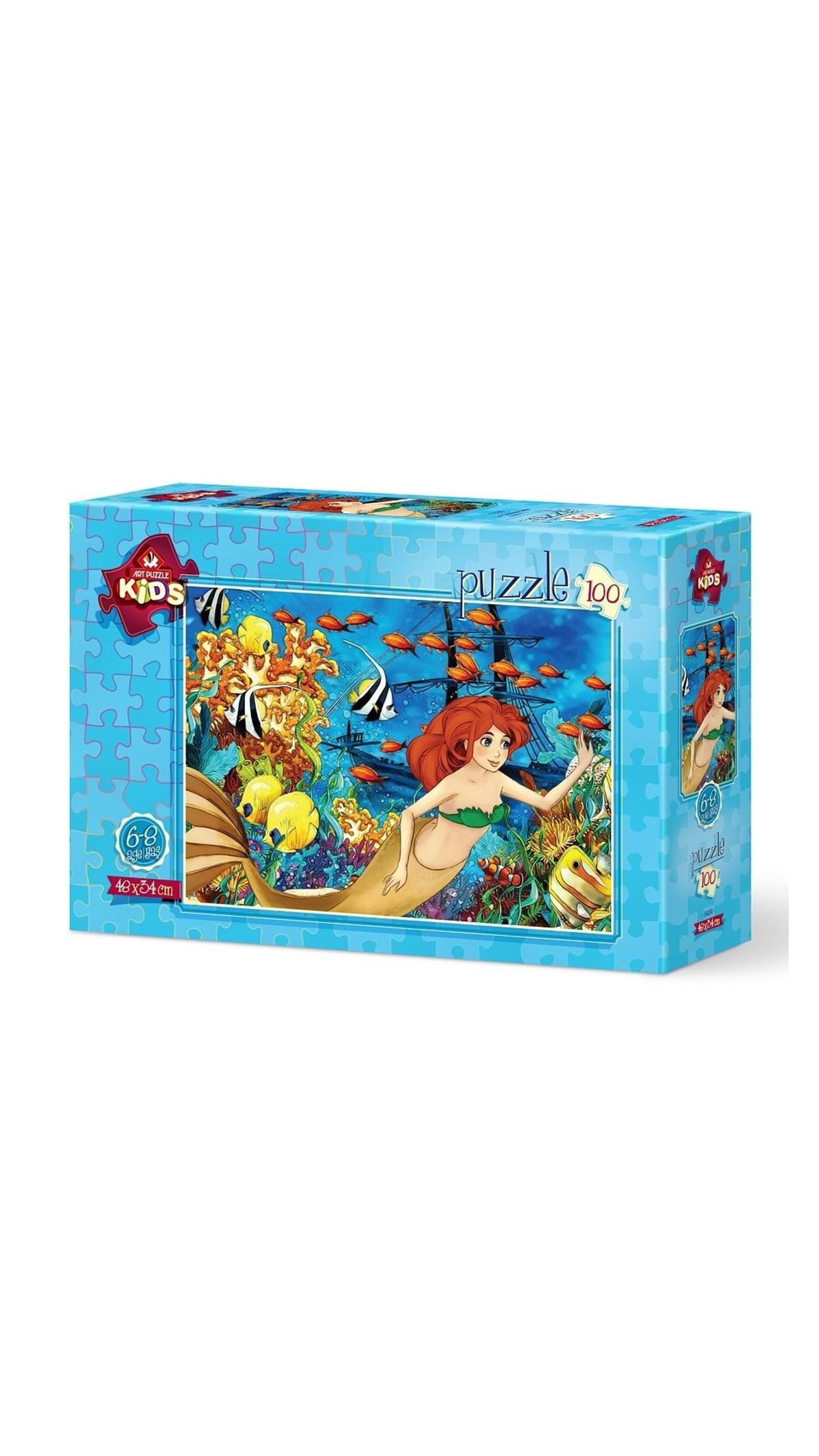 Breadcrumbut, ART PUZZLE, BATIK GEMİ - 100 PARÇA 5624