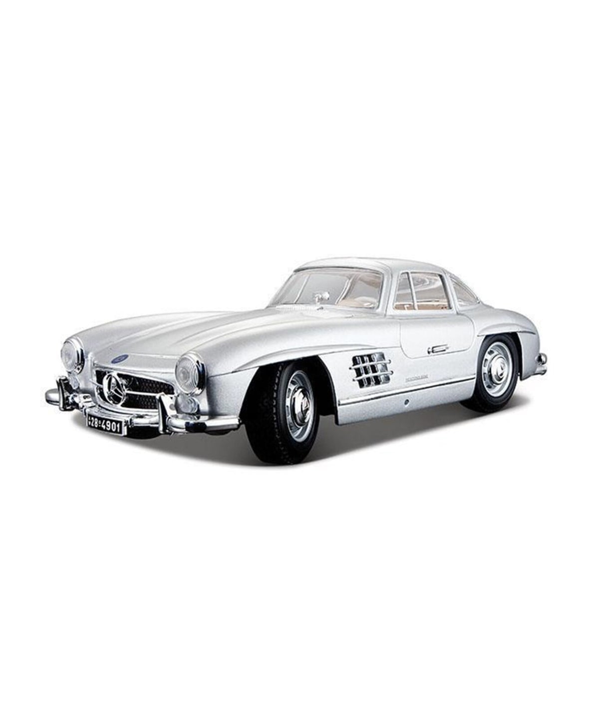 Breadcrumbut, Sunman, Bburago 1:24 Mercedes Benz 300 SL 1954 20236 Gri