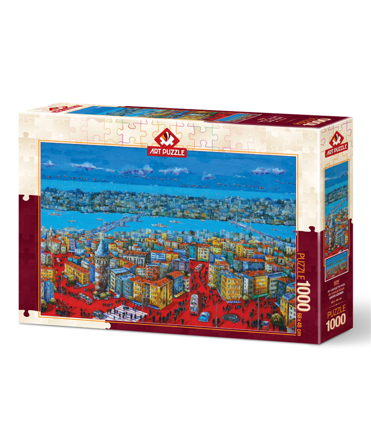 Breadcrumbut, ART PUZZLE, BIR ISTANBUL MASALI-1000 PARCA
