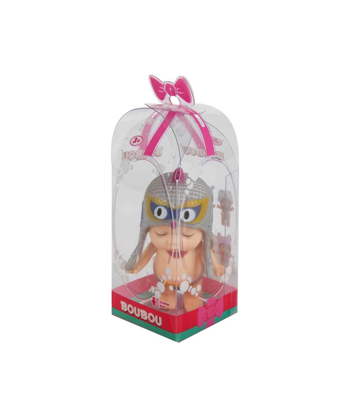 Breadcrumbut, Sunman, Boubou Yeni Doğan Şapkalı Bebek 8 cm 20388 Gri Baykuş