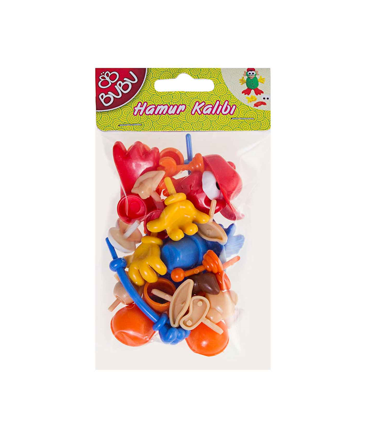 Breadcrumbut, BuBu, Bu-Bu Plastik Oyun Hamuru Aksesuarları 26 Parça BUBU00004