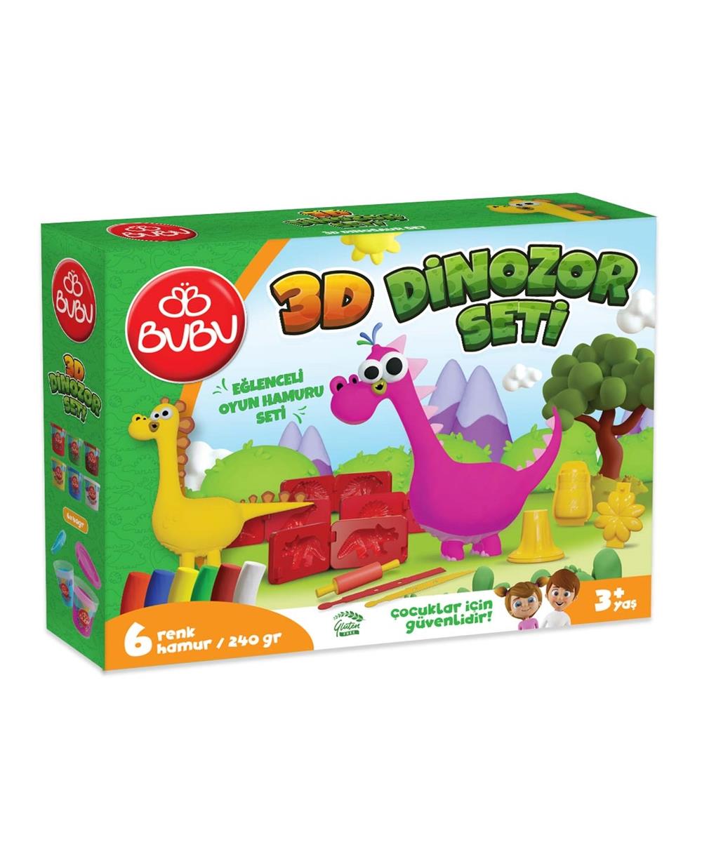 Breadcrumbut, BuBu, BuBu Eğlenceli Dinozor Oyun Hamuru Seti OH0012