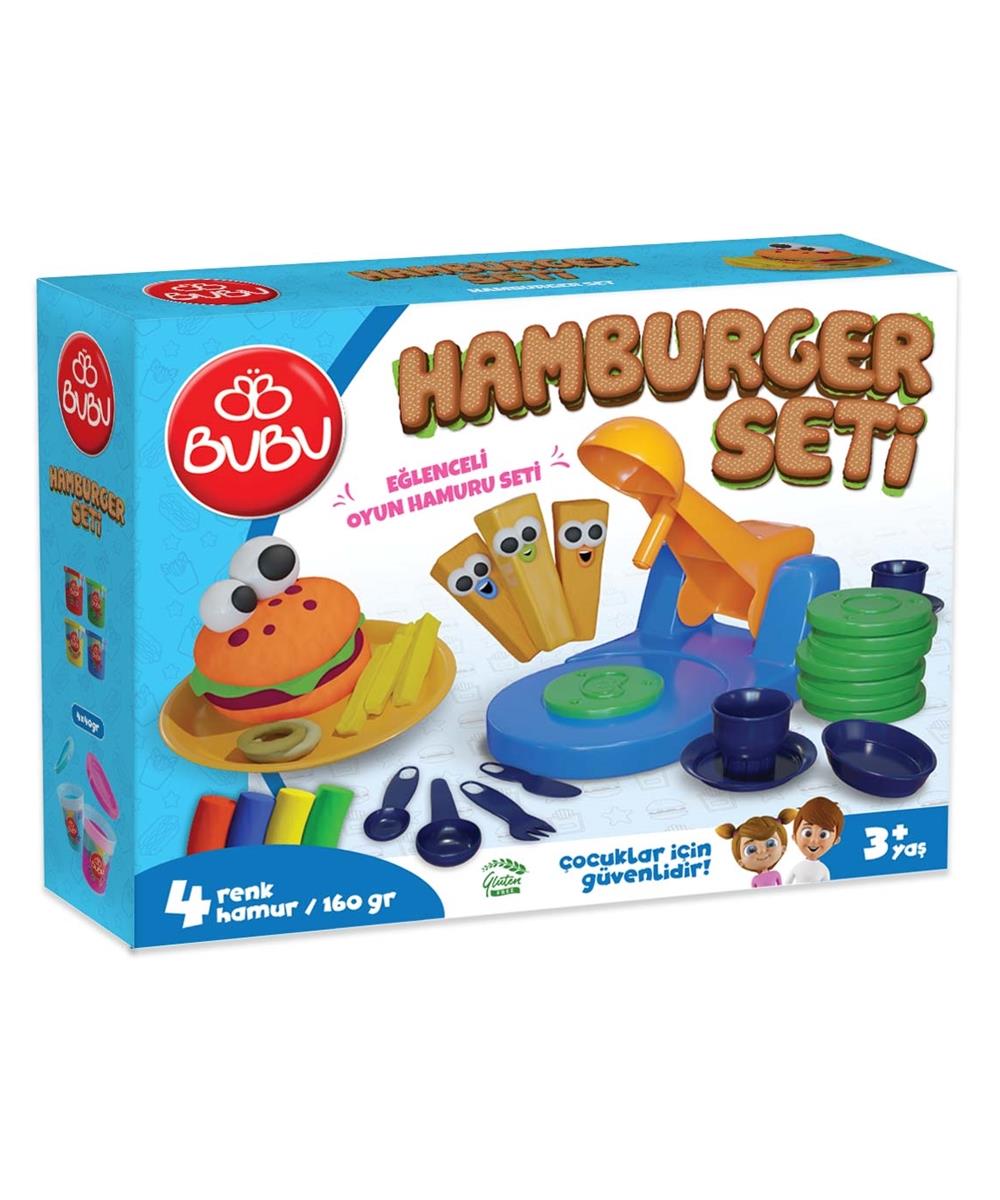 Breadcrumbut, BuBu, BuBu Eğlenceli Hamburger Oyun Hamuru Seti OH0010