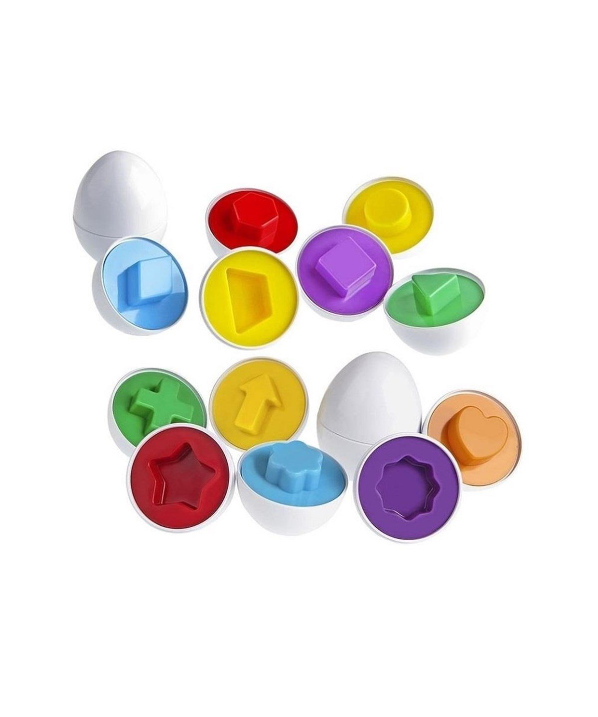 Breadcrumbut, Ceren, Bubu Games 12li Yumurta Eşleştirme 24 Parça GM0066