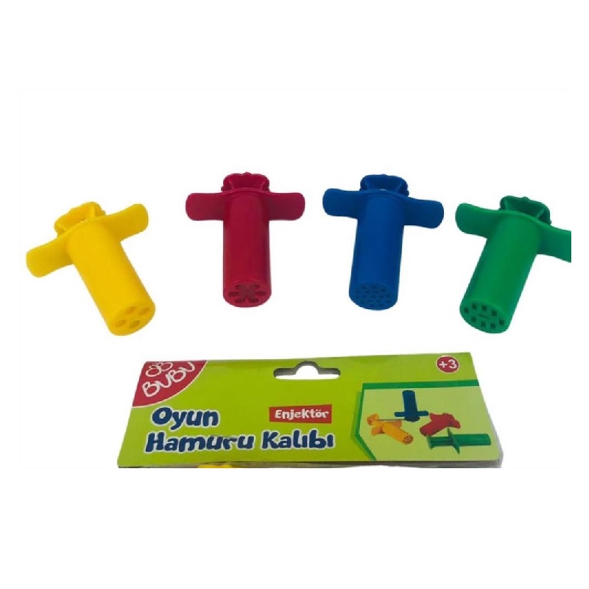 Breadcrumbut, BuBu, BuBu Oyun Hamuru Kalıbı Enjektör Hk0010 