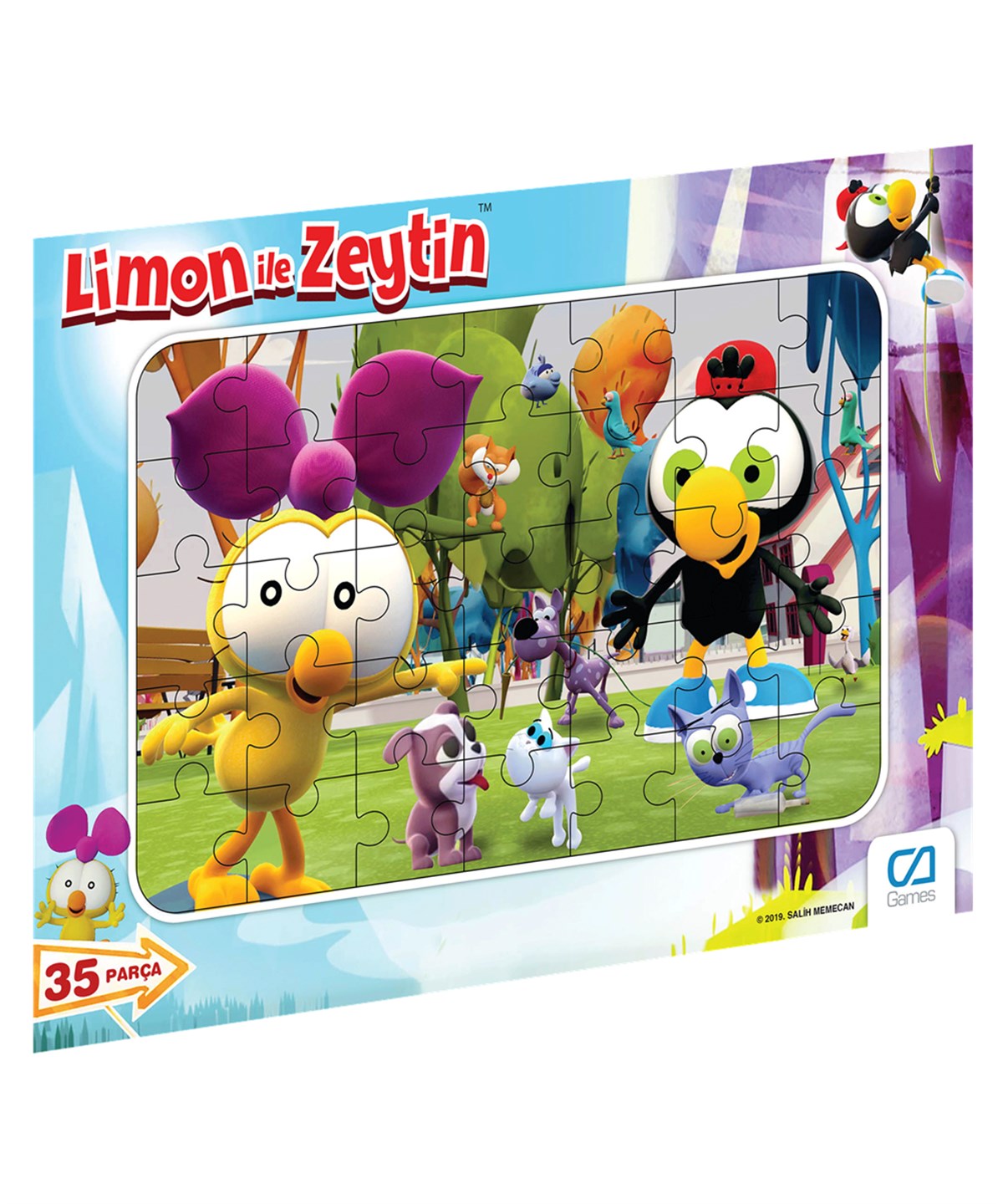 Breadcrumbut, CA Games, CA Games 5082-5083 Limon İle Zeytin Frame Puzzle 35