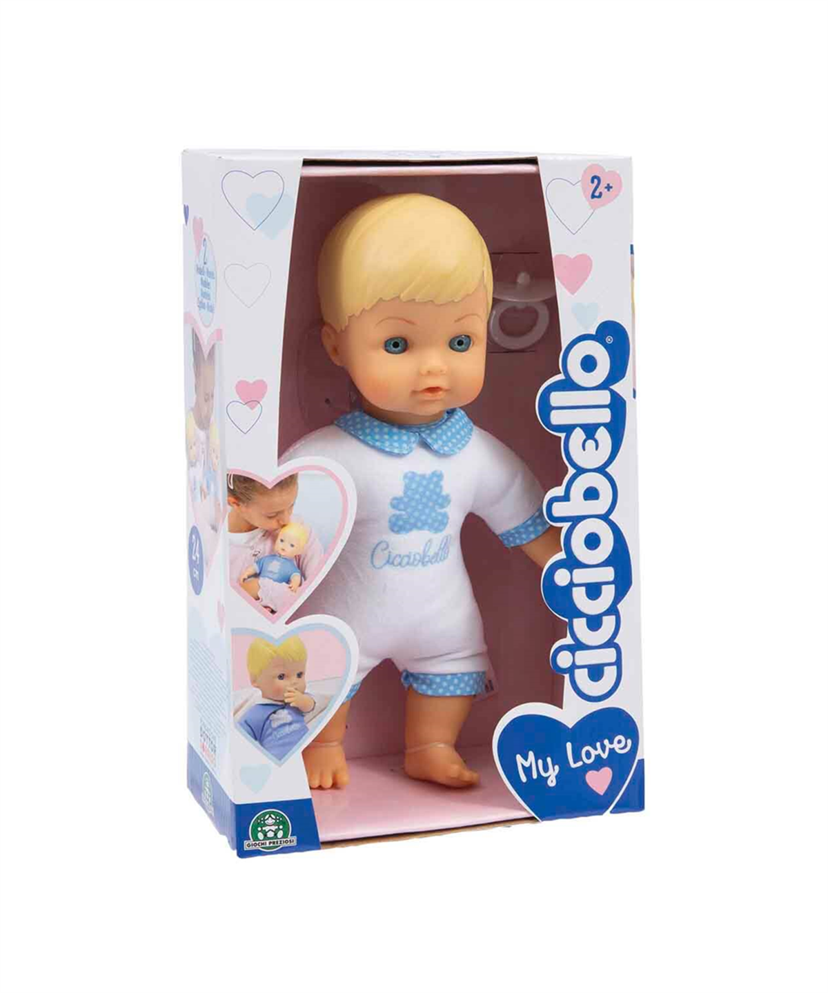 Breadcrumbut, Cicciobello, Cicciobello Yumuş Bebek 24 cm CCBA6000 Beyaz Tulum