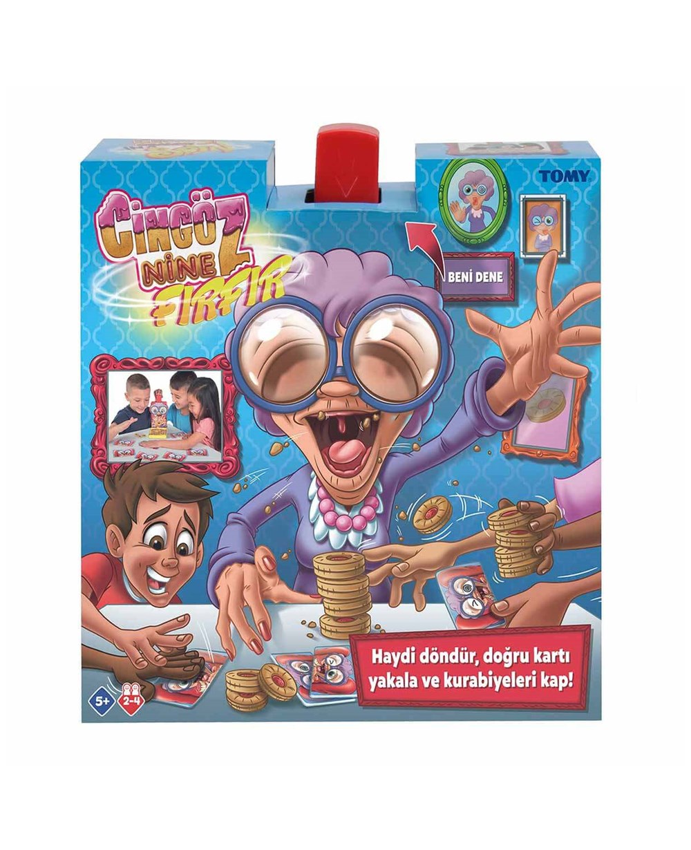 Breadcrumbut, TOMY, Cingöz Nine Fırfır Oyunu TOT73114