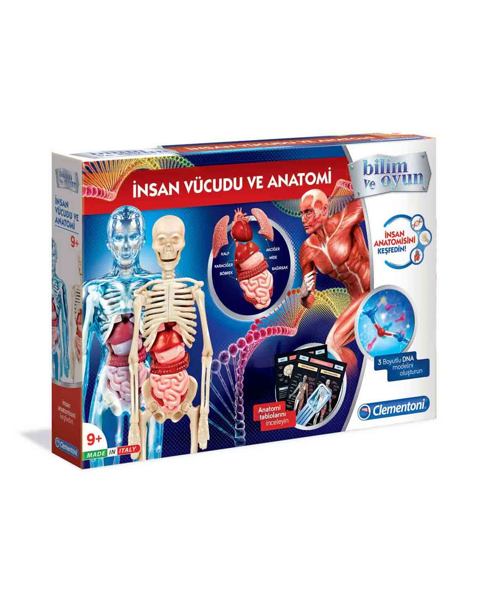 Breadcrumbut, Clementoni, Clementoni Bilim Seti İnsan Vücudu 64457