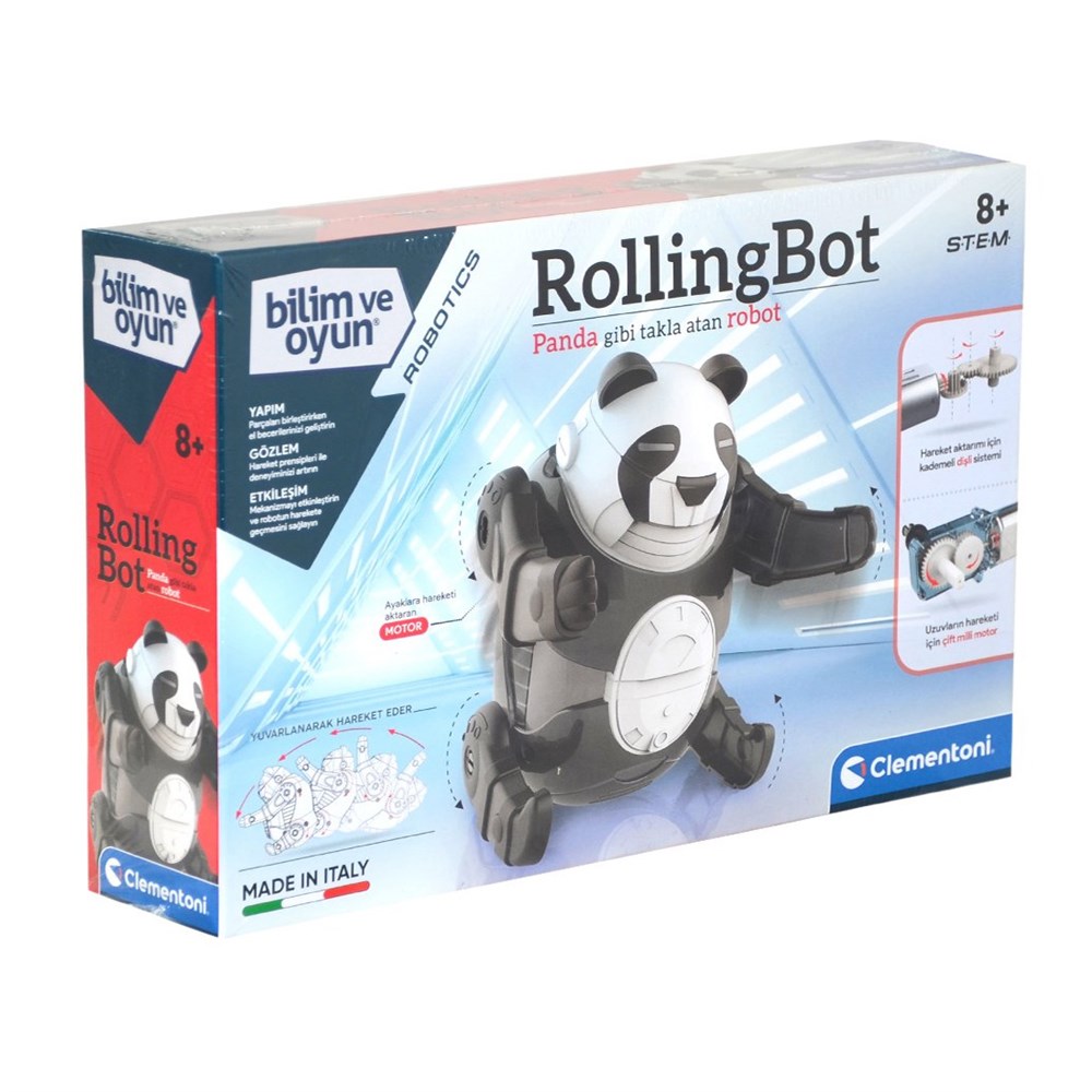 Breadcrumbut, Clementoni, Clementoni Bilim ve Oyun Robotik Laboratuvarı RollingBot 64468