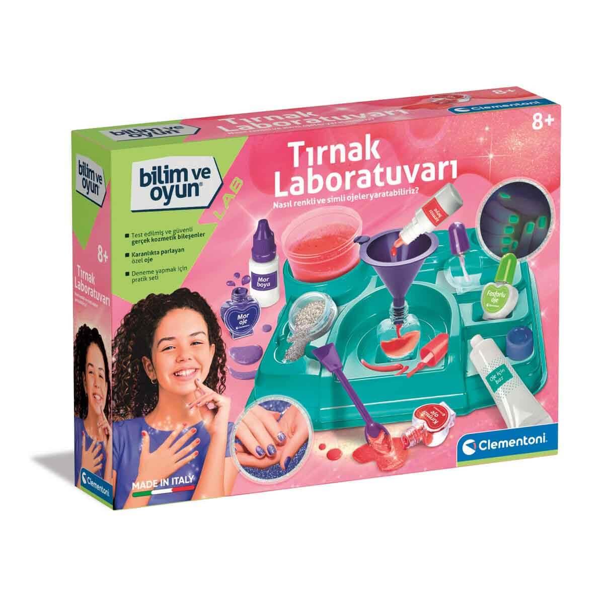 Breadcrumbut, Clementoni, Clementoni Bilim ve Oyun: Tırnak Laboratuvarı 64471